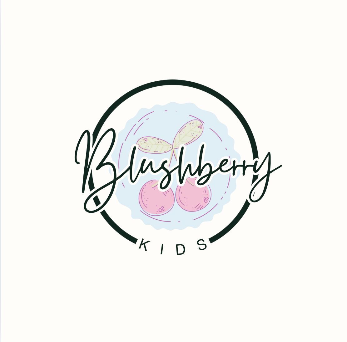 Blushberry Kids Logo